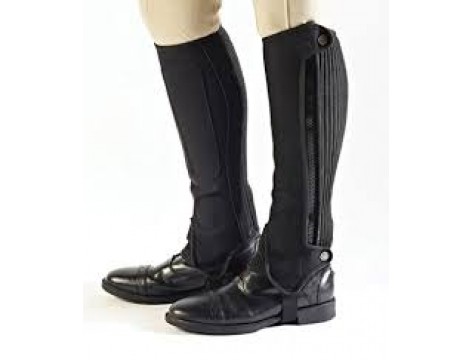 Horze Ribbed Amara Half chaps, Junior's